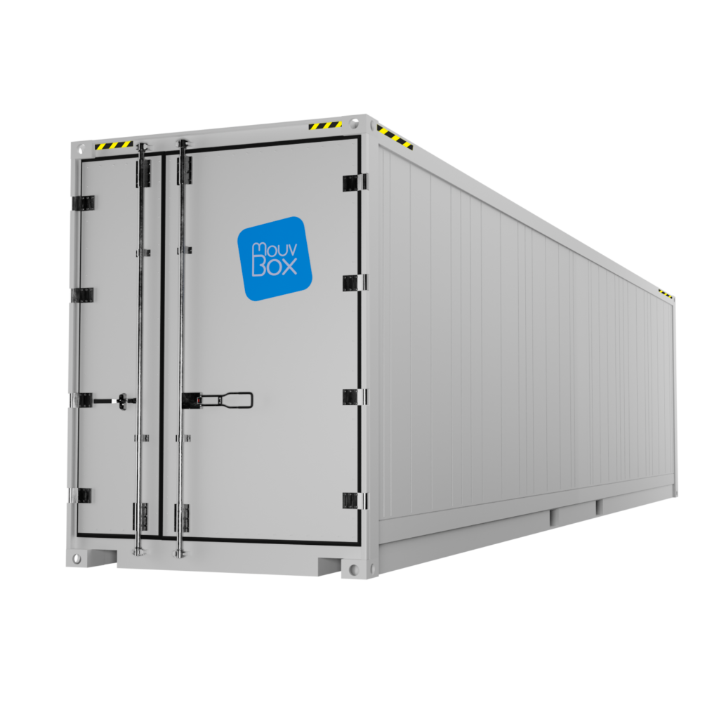 Container Frigorifique REEFER 40 Pieds High Cube 1er Voyage MOUVBOX