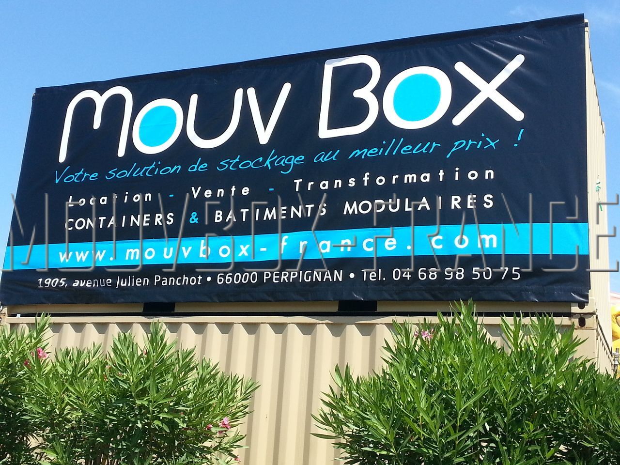 le container en support de communication