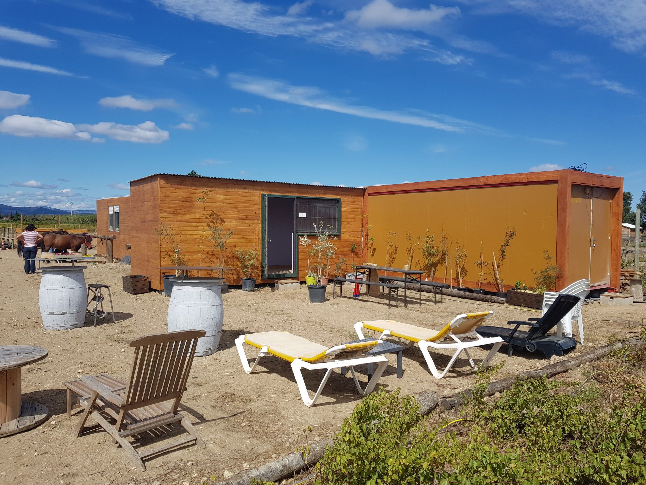 Réhabiliation d'un bâtiment modulaire