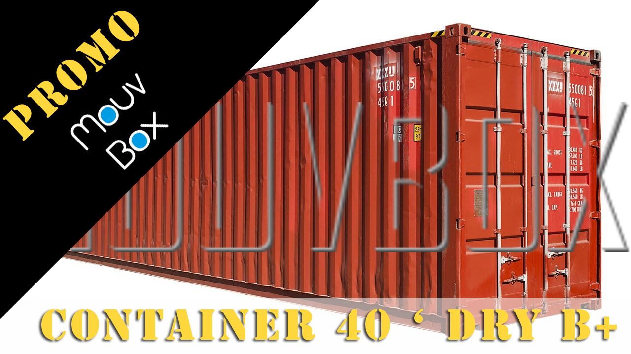PROMOTION CONTAINER 40 PIEDS MARSEILLE & LE HAVRE