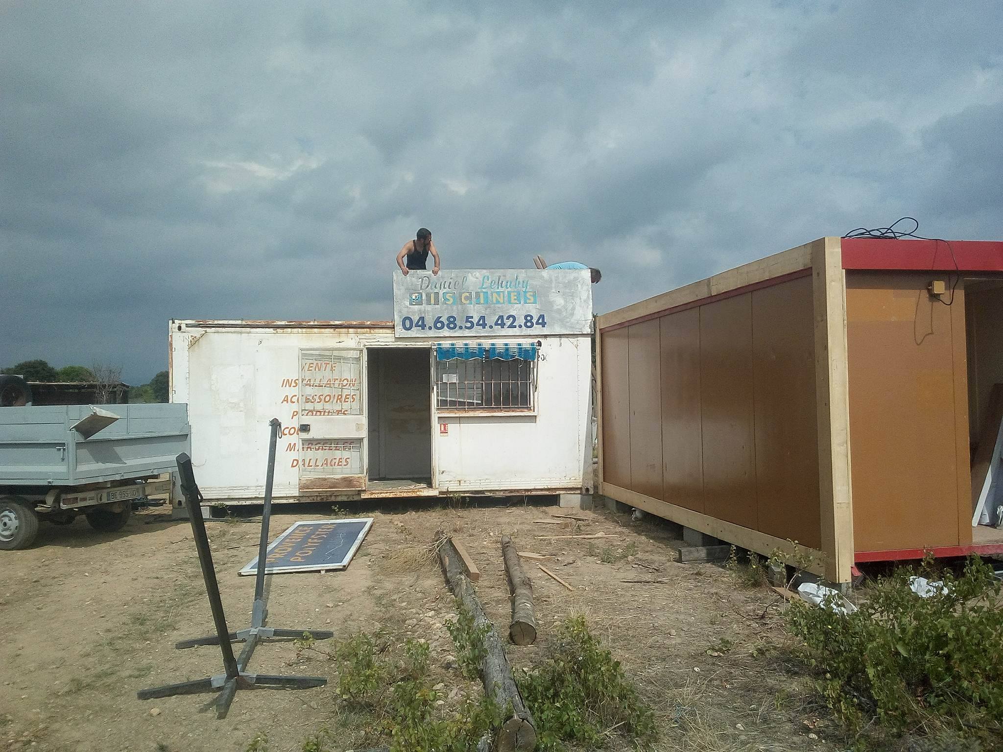 transformation d'un bâtiment modulaire Perpignan