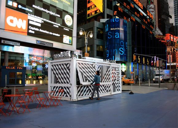 container snack, snack box