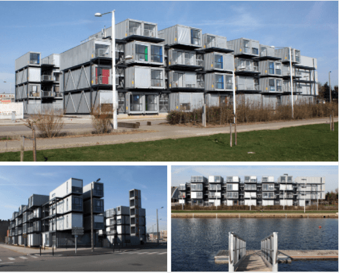 Logements en containers martimes au havre