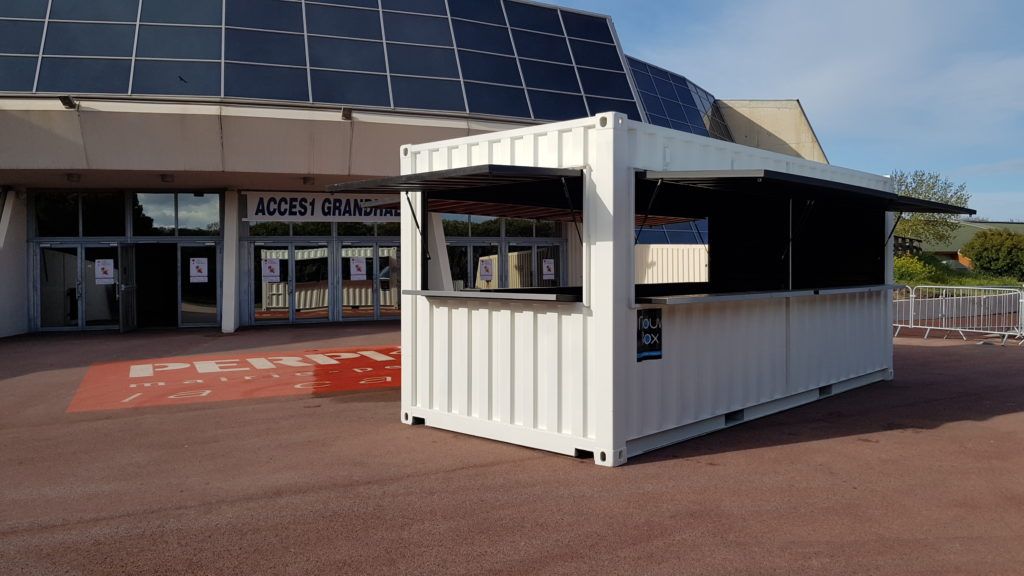 SnackBox, Container Snack, salon des maires de Perpignan 2018 SnackBox, Container Snack, salon des maires de Perpignan 2018