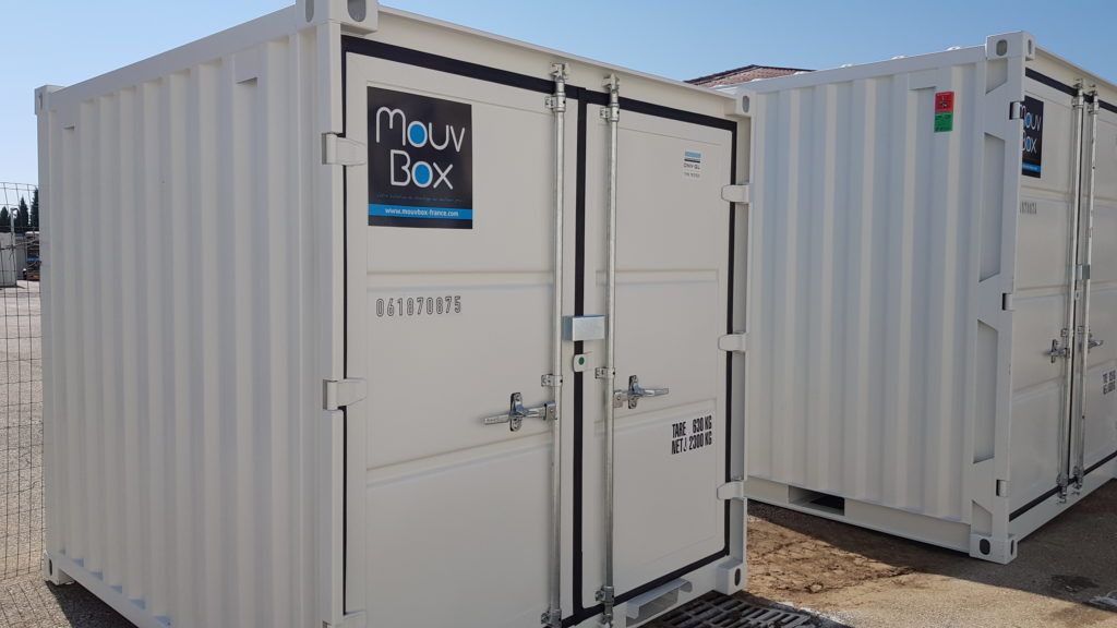Container de stockage 8′ Neuf (Livré*) MOUVBOX FRANCE