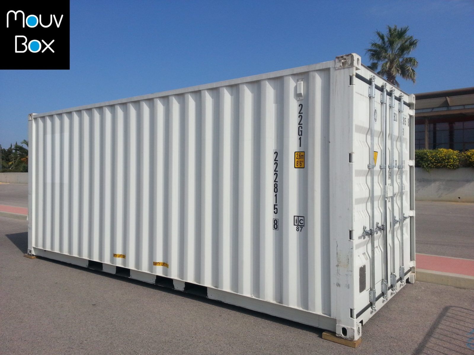 Container maritime 20 pieds neuf ou occasion ACHETER UN CONTAINER