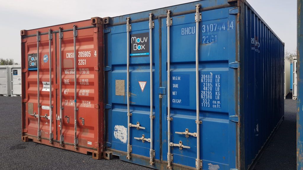 Container occasion 20′ DRY (6m) A MOUVBOX FRANCE