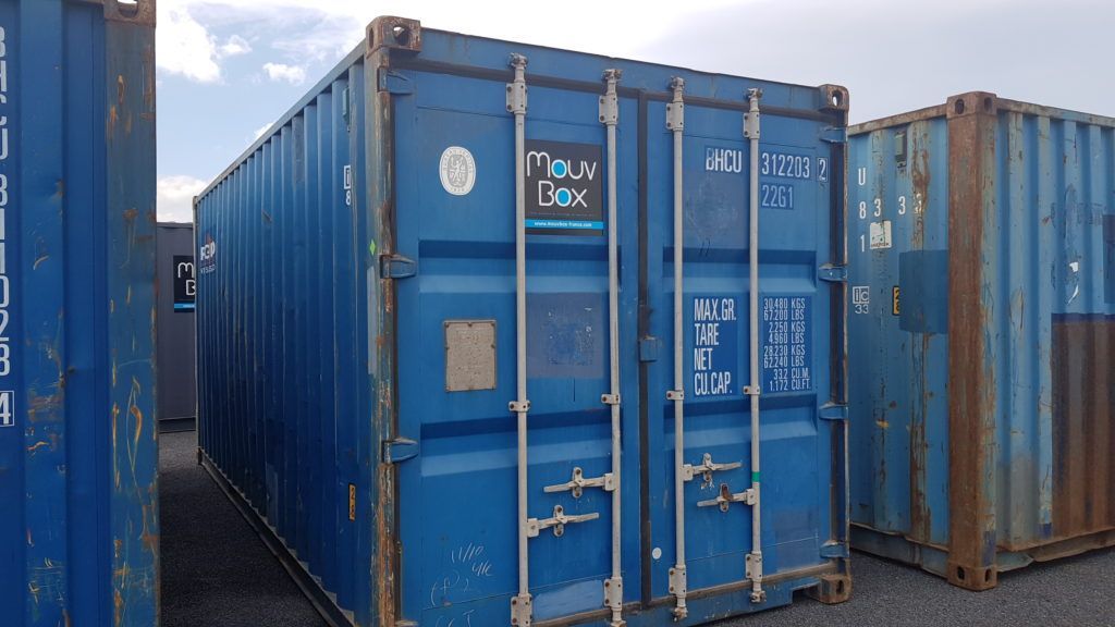 Container occasion 20′ DRY (6m) A MOUVBOX FRANCE