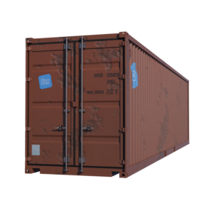 Container maritime 40 pieds DRY occasion non étanche