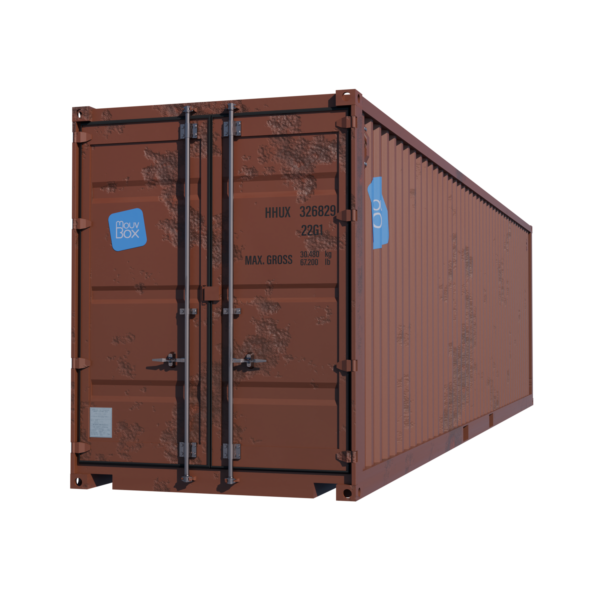 Container maritime 40 pieds DRY occasion non étanche