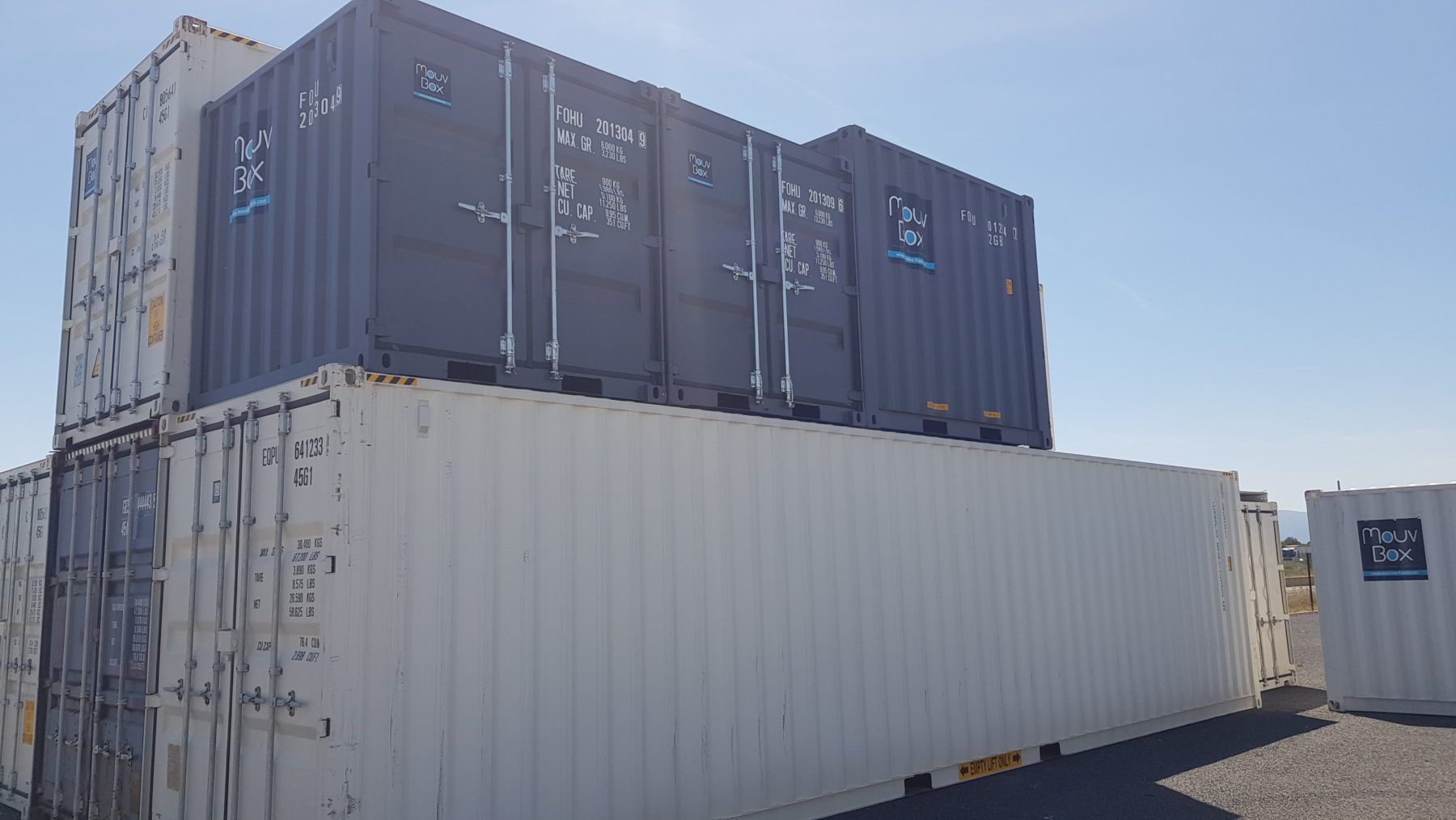 Container maritime 8' Neuf MOUVBOX FRANCE