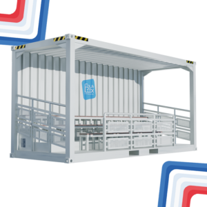 Container tribune 20 pieds