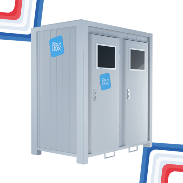 Toilettes de chantier 8 pieds