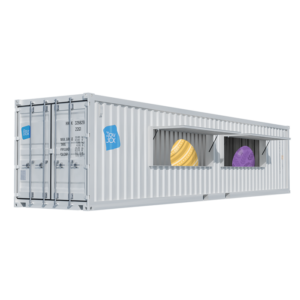 Snack Box 40 pieds (version “Dynamique”) – Container restaurant aménageable