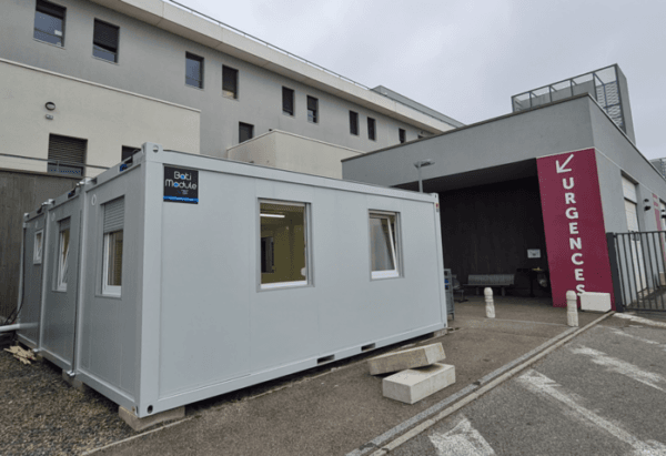 construction modulaire pour secteur sante