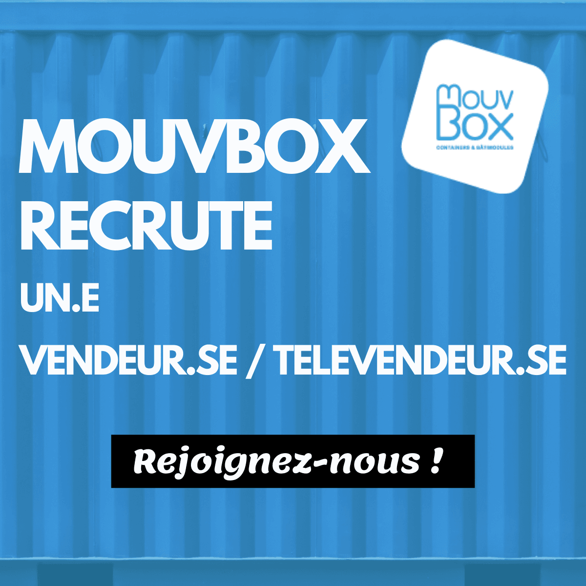 MouvBox recrute un.e vendeur.se / télévendeur.se
