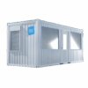 Bureau modulaire vitré 20 pieds