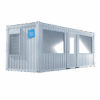 Bureau modulaire vitré 24 pieds