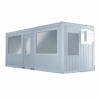 Bureau modulaire vitré 24 pieds