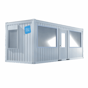 Bureau modulaire vitré 24 pieds