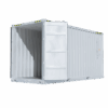 Container 20 pieds High Cube premier voyage