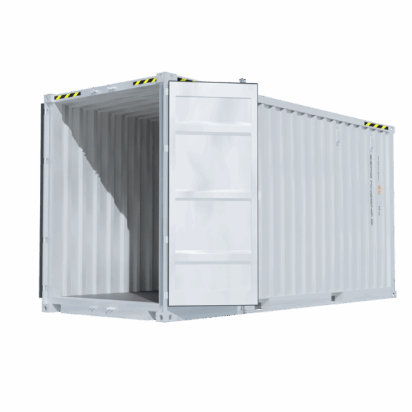 Container 20 pieds High Cube premier voyage