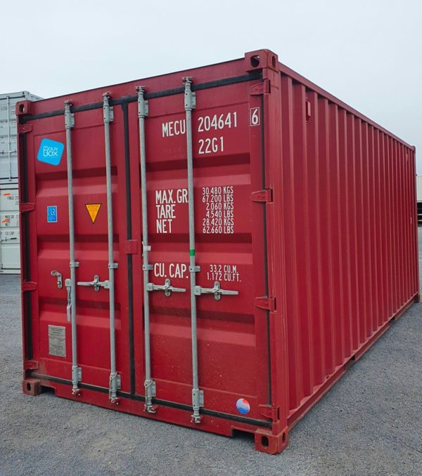 container rouge occasion côté MOUVBOX