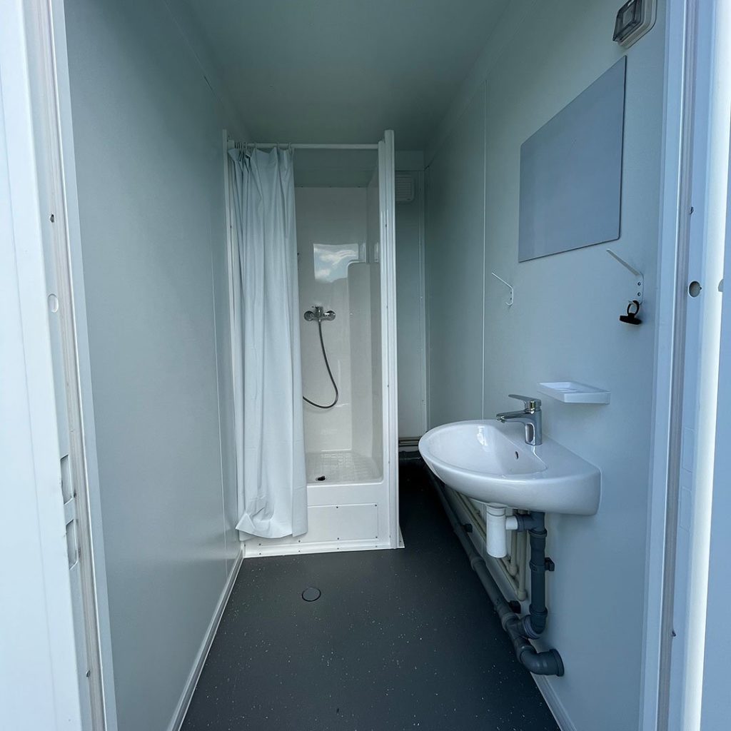sanitaire camping douche
