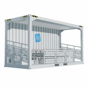 Tribune Box 20 pieds (version 26 places) - Container aménagé tribune