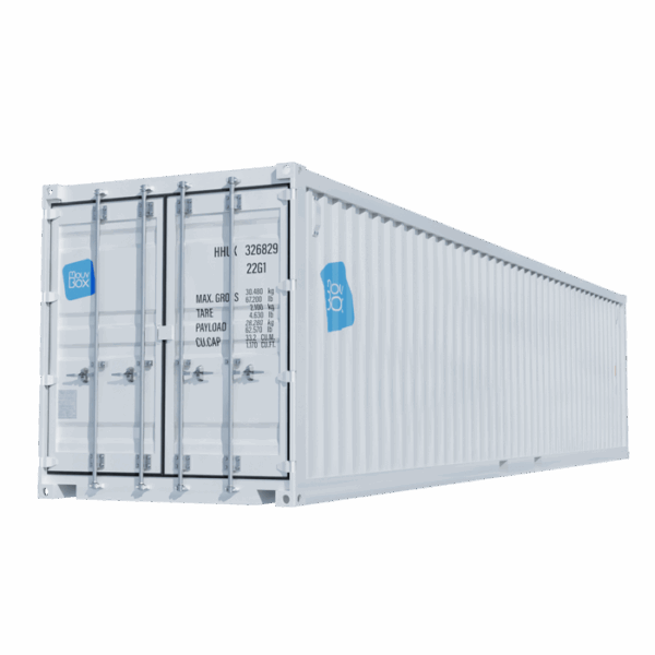 Container 40 pieds DRY premier voyage