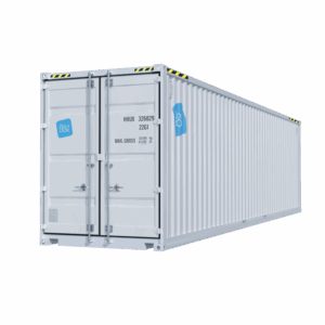 Container High Cube 40 pieds premier voyage