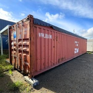 Déstockage container maritime 40 pieds Open Top occasion