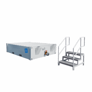 Réservoir d'eaux usées 10 pieds + escalier