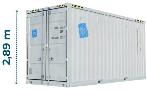 Container 20 pieds High Cube