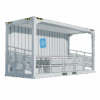 Location container tribune 20 pieds