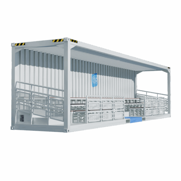 Location container tribune 40 pieds