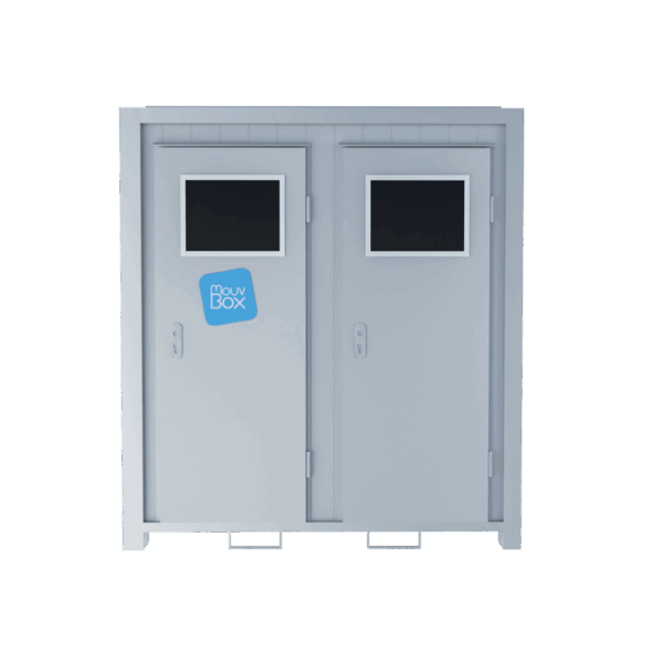 Location toilettes de chantier 8 pieds - 2