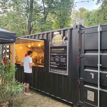 Container food truck