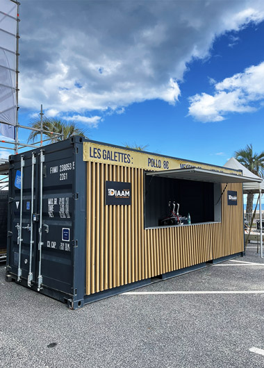 Container restaurant - Réalisation 2