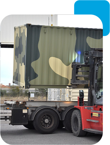 FAQ installation container maritime