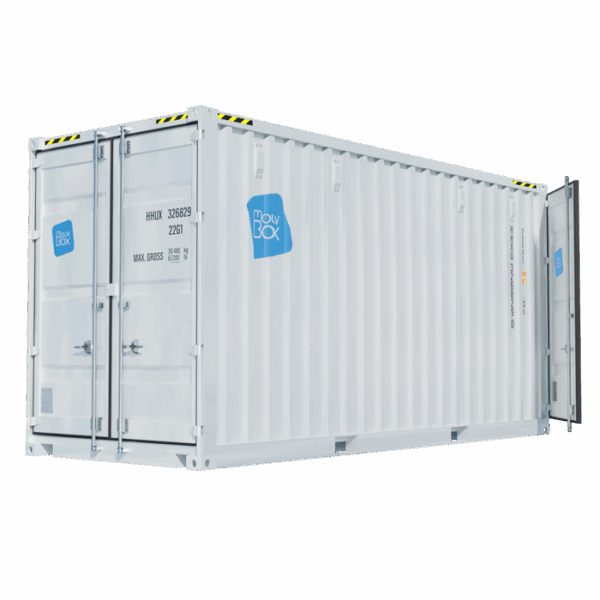Container double door 20 pieds High Cube
