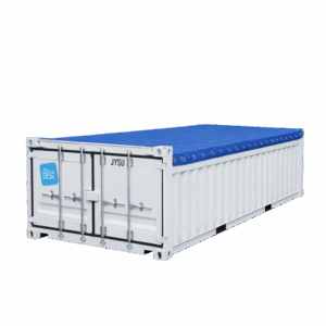 Container demi Open Top 20 pieds premier voyage