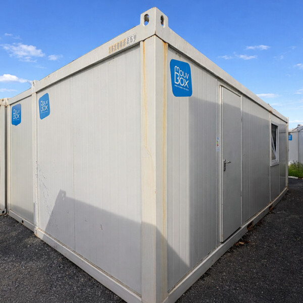 Déstockage bâtiment modulaire 20 pieds monté - 1