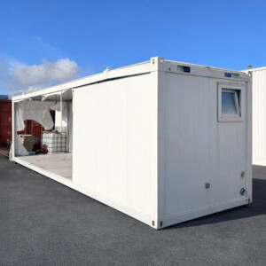 Déstockage bâtiment modulaire sanitaire 30 pieds
