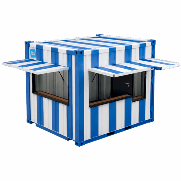 Container aménagé Snack Box Deauville, édition spéciale - 2