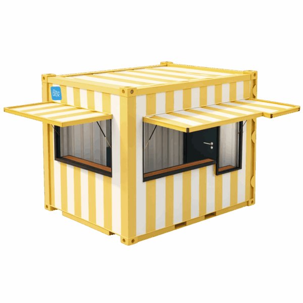 Container aménagé Snack Box Saint-Tropez, édition spéciale - 2